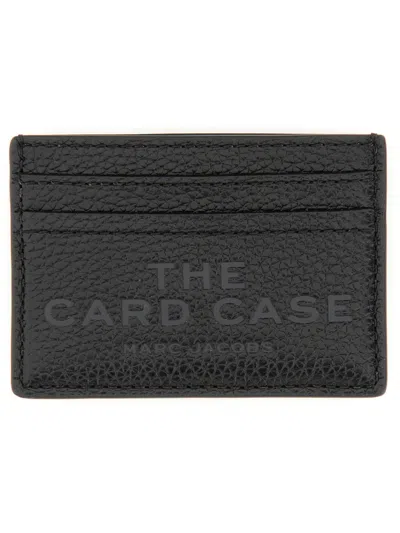 Marc Jacobs Card Holder With Logo In Black