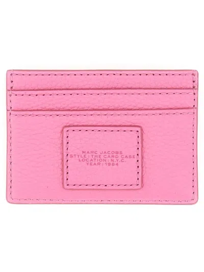 Marc Jacobs Portacarte Con Logo In Pink