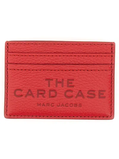 Marc Jacobs Portacarte Con Logo In Red
