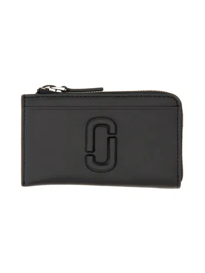 Marc Jacobs Portacarte In Pelle In Black