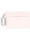 Marc Jacobs Mini Leather Wallet With Polyurethane Coating In Pink
