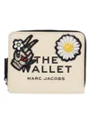 Marc Jacobs Portafoglio Mini "camp Patchwork" In White