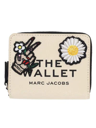 Marc Jacobs Portafoglio Mini "camp Patchwork" In White