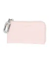 Marc Jacobs Leather Mini Wallet In Pink