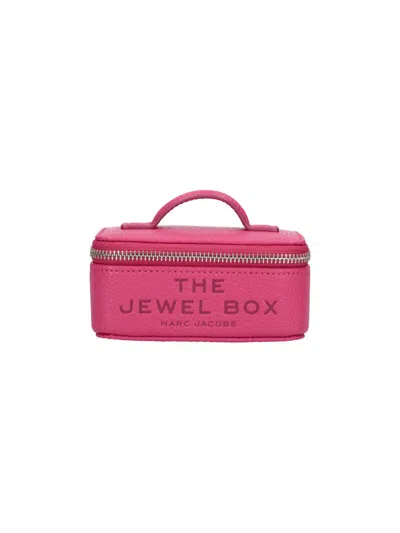 Marc Jacobs Pouch "the Jewel Box" In Pink