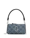 Marc Jacobs Quilted Denim Shoulder Bag With Removable Straps