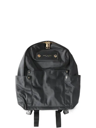 Marc Jacobs Preppy Backpack In Gray