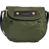 Marc Jacobs Preppy Nylon Mini Messenger Bag In Green