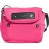 Marc Jacobs Preppy Nylon Mini Natasha Crossbody Bag In Pink