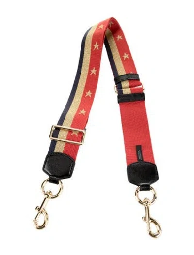 Pre-owned Marc Jacobs Printed Bag Strap W/tags In Multi
