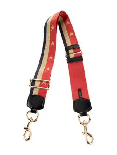 Pre-owned Marc Jacobs Printed Bag Strap W/tags In Multi