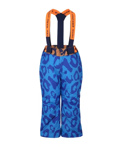 Marc Jacobs Printed Bib In Blue