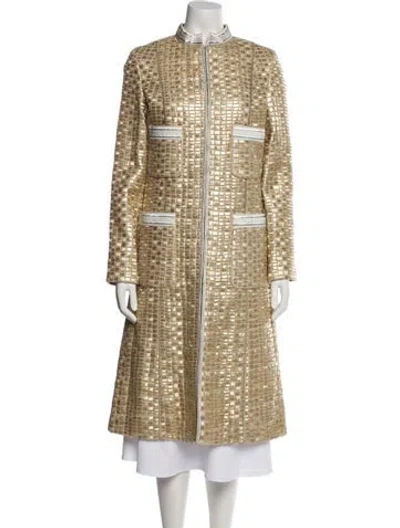 Pre-owned Marc Jacobs Printed Coat