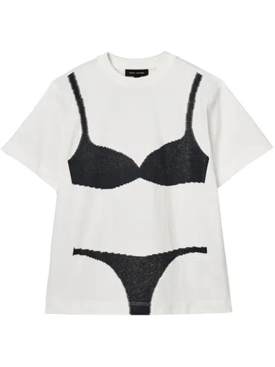 MARC JACOBS MARC JACOBS PRINTED COTTON T-SHIRT