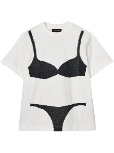 MARC JACOBS MARC JACOBS PRINTED COTTON T-SHIRT