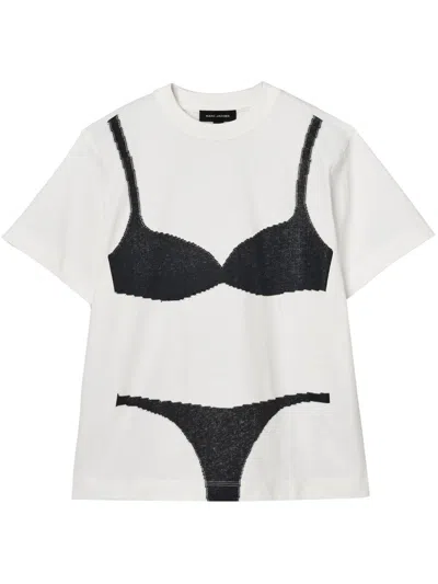 MARC JACOBS MARC JACOBS PRINTED COTTON T SHIRT