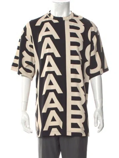 Pre-owned Marc Jacobs Printed Crew Neck T-shirt