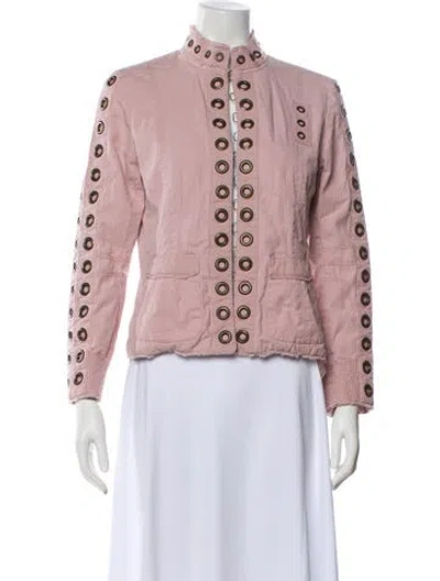 Pre-owned Marc Jacobs Printed Evening Jacket In Pink