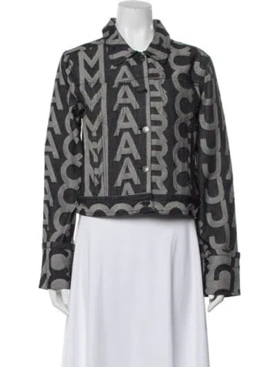 Pre-owned Marc Jacobs Printed Evening Jacket W/ Tags In Blue