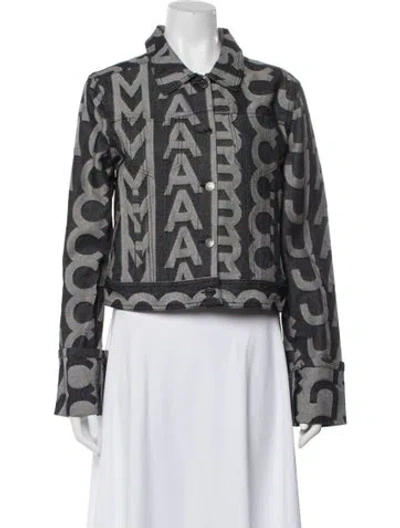 Pre-owned Marc Jacobs Printed Evening Jacket W/ Tags In Blue