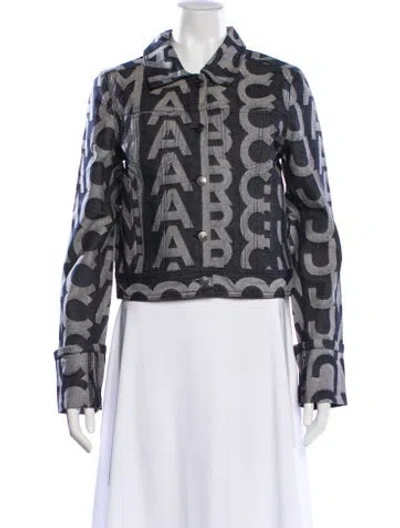 Pre-owned Marc Jacobs Printed Evening Jacket W/ Tags In Blue