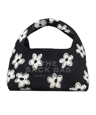 Marc Jacobs Printed Handbag In Black