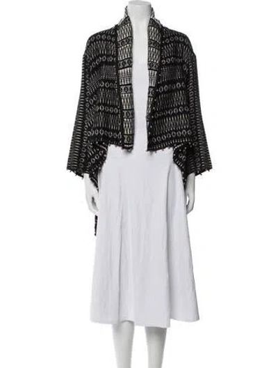 Pre-owned Marc Jacobs Printed Jacket In Black