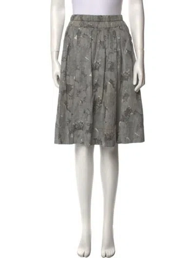 Pre-owned Marc Jacobs Printed Knee-length Skirt In Multi