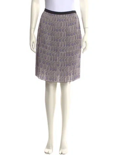 Pre-owned Marc Jacobs Printed Knee-length Skirt In Multi