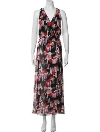 Pre-owned Marc Jacobs Printed Long Dress In Multicolor