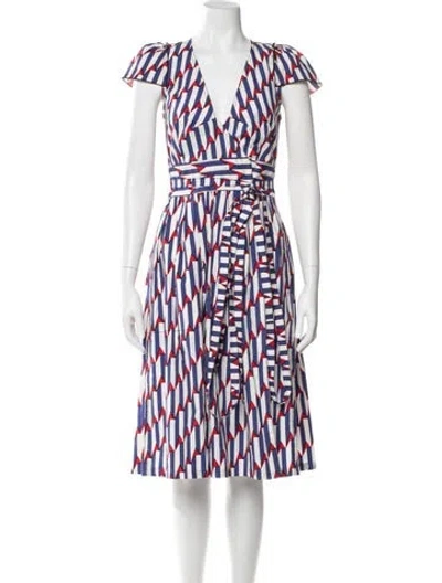 Pre-owned Marc Jacobs Printed Midi Length Dress In Multi
