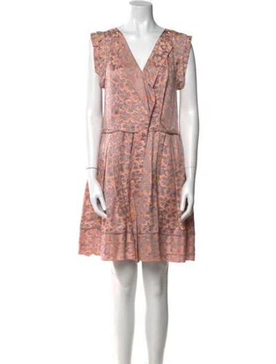 Pre-owned Marc Jacobs Printed Mini Dress In Multi