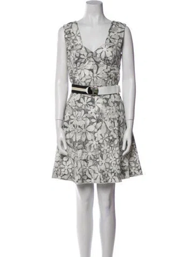 Pre-owned Marc Jacobs Printed Mini Dress In Multi