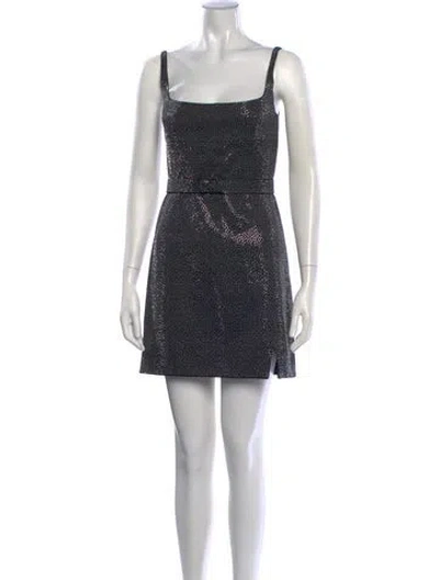 Pre-owned Marc Jacobs Printed Mini Dress W/ Tags In Blue