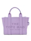 Marc Jacobs Purple Leather The Mini Tote Bag In Light Purple