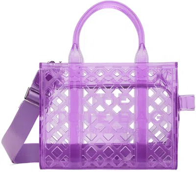 Marc Jacobs Purple 'the Jelly Small' Tote