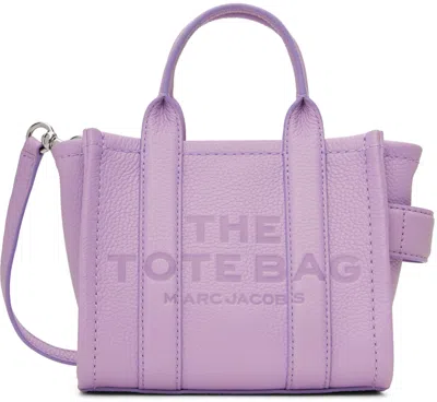 Marc Jacobs Purple 'the Leather Crossbody' Tote