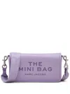 Marc Jacobs Compact Textured Mini Bag With Adjustable Strap In Purple
