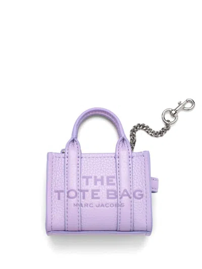 Marc Jacobs Purple The Nano Tote Key Holder