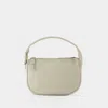 Marc Jacobs Pushlock Mini Hobo Bag In White