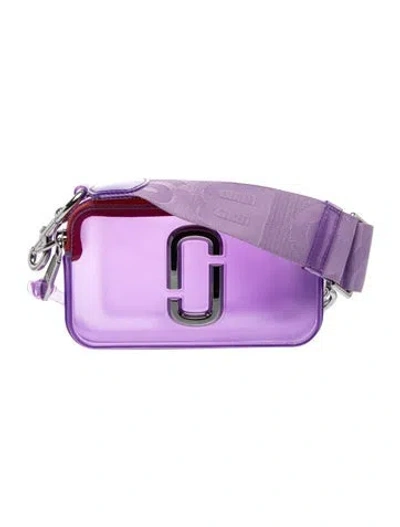Pre-owned Marc Jacobs Pvc Shoulder Bag In Purple