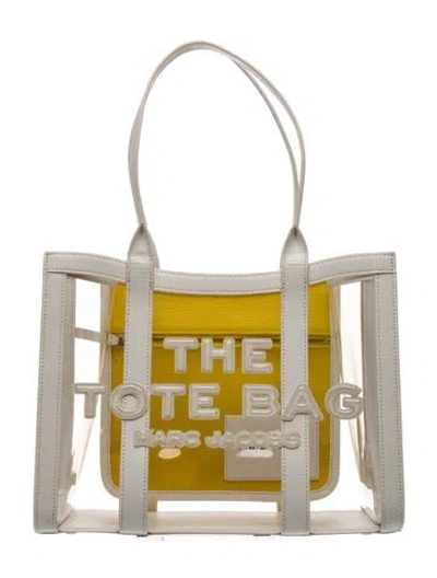 Pre-owned Marc Jacobs Pvc The Tote Bag In Multicolor