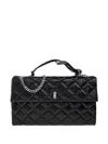 Marc Jacobs Quilted Chain Tote Bag In Black