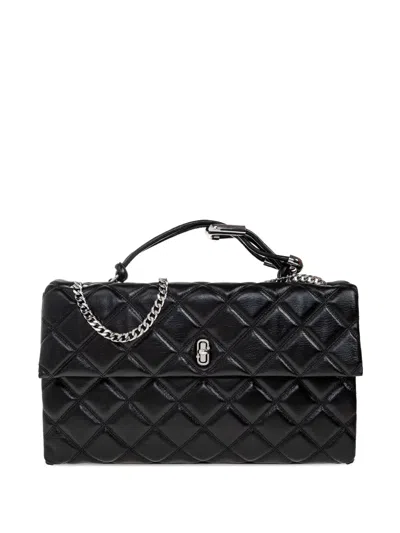 Marc Jacobs Quilted Chain Tote Bag In Black