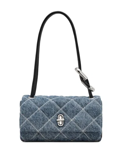 Marc Jacobs Quilted Denim Mini Dual Shoulder Bag