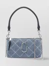 Marc Jacobs Quilted Denim Shoulder Bag With Removable Straps