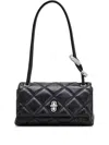 Marc Jacobs Quilted Leather Shoulder Bag In Black