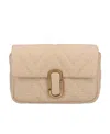 Marc Jacobs The Quilted Leather J Marc Shoulder Bag In Nude