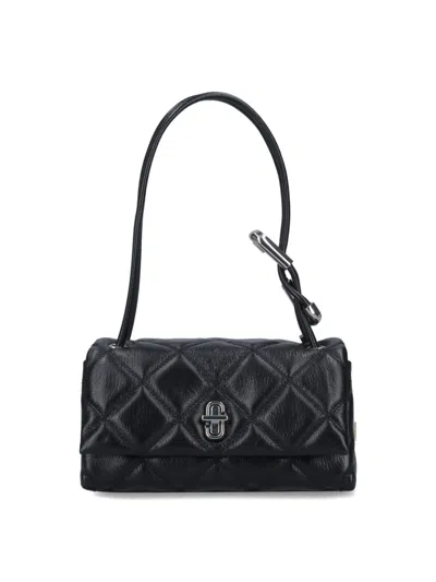 Marc Jacobs Quilted Mini Bora Dual In Black