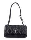Marc Jacobs Quilted Mini Dual Leather Shoulder Bag In Orange